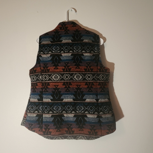 Women's Aztec RuffHewn Size M Jacket Vest - Picture 6 of 7